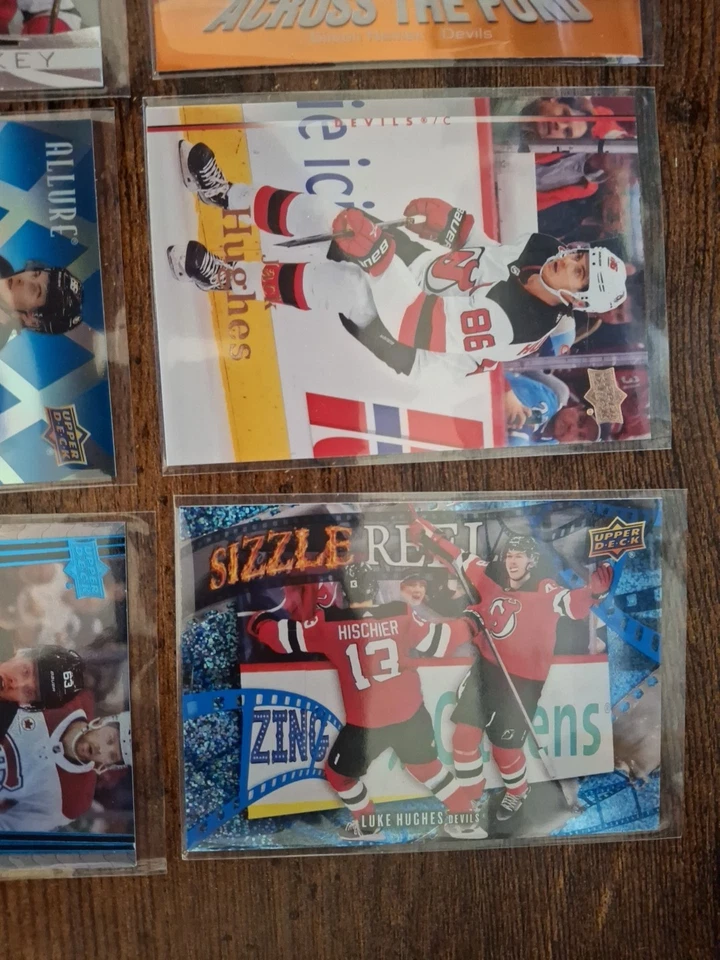 New Jersey Devils Lot Of 8 Cards As Pictured **Combine Ship ** - Image 3 of 4