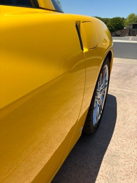 2009 Yellow Chevrolet Corvette   | C6 Corvette Photo 8