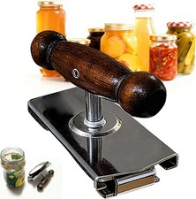 Heavy-Duty Cap Crack Jar Opener for Senior - Strong Grip Oak Wood Handle
