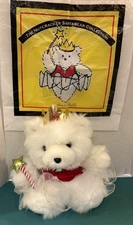 1997 Dayton Hudson Miss Santa Bear SUGAR PLUM FAIRY w/Gold Star Wand w/BAG