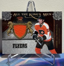 2011-12 Panini CROWN ROYALE JAMES VAN RIEMSDYK #33 ALL THE KINGS MEN JERSEY