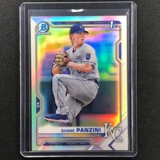 2021 Bowman Draft SHANE PANZINI Chrome Prospect 1st Bowman Refractor #36