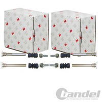 2X Nk FÜHrungshÜLsen Satz BremssÄTtel Vorne Passend FÜR Volvo 850 940 960 S90