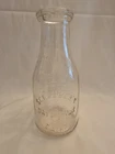 Vintage Glass Milk Bottle 1 Pt | Schauber's Safe Milk Dairy | MD | (30's - 50's)