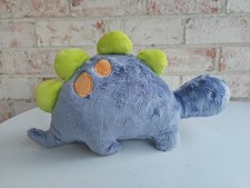 Baby Gund Orgh Plush Dinosaur Stegosaurus Stuffed Animal 11" Blue Green 4048447