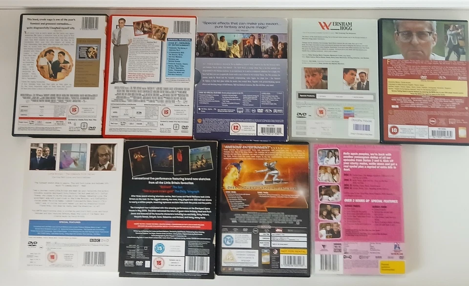 DVD Job lot Bundle Collection   DVDs x9 - Image 2 of 3