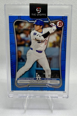Topps Bowman 2026 Shohei Ohtani Blue Parallel /150 #52 Dodgers MLB Card