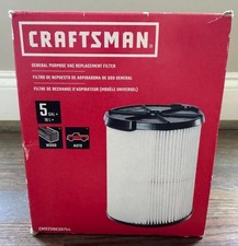 New Craftsman CMXZVBE38754 Red Stripe 5-20 Gal Shop Vac Replacement Filter