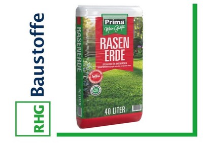 Prima Rasenerde Spezialerde für Rasenfläschen 40 Liter Torffrei