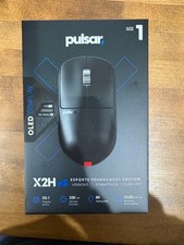 Pulsar X2H es Esports Tournament Edition Gaming Mouse Black Wired Wireless Unuse