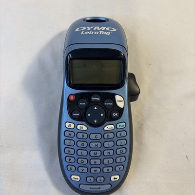 Dymo Letratag Label Maker Handheld Portable Tested Organization Tool Battery