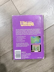 Ultima: Exodus by FCI Nintendo NES Complete w/ Manual, Fantasy RPG, Battery Save