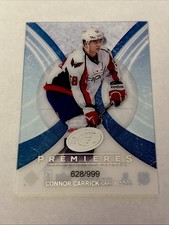 2013-14 Upper Deck Ice Premiers #54 CONNOR CARRICK Rookie Card RC /999 Capitals. rookie card picture