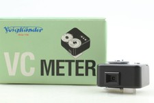 Tested [Almost Unused] Voigtlander VC Meter Black Light Meter Shoe Mount JAPAN