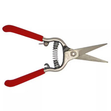 Needlenose Shear, Flower, 8 In. Heavy-Duty Forged Steel Straight Blade Box of 3