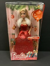 Holiday Wishes Barbie Doll 2014 by Mattel New...