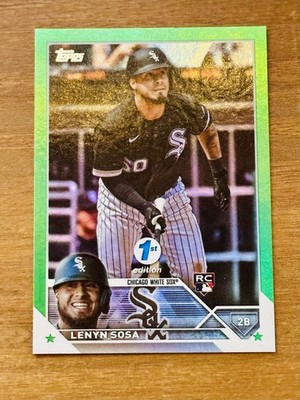 2023 Topps Series 1 - LENNY SOSA GREEN FOIL 70/150 #140
