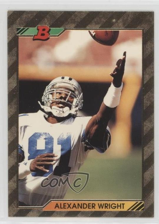 1992 Bowman Alexander Wright #568 g0h