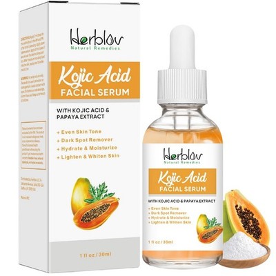 KOJIC ACID Skin Whitening Lightening Ultra Brightening Serum Dark Spot Cream