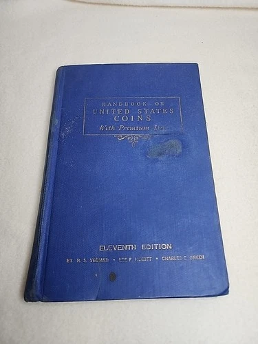 Blue Book "Handbook of United States Coins" 11th Edition, 1954