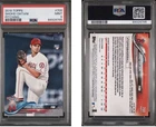 2018 Topps #700 Shohei Ohtani Pitching RC PSA 9 MINT Rookie!