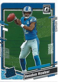 Hendon Hooker 2023 Donruss Optic Football - #234 - Detroit Lions