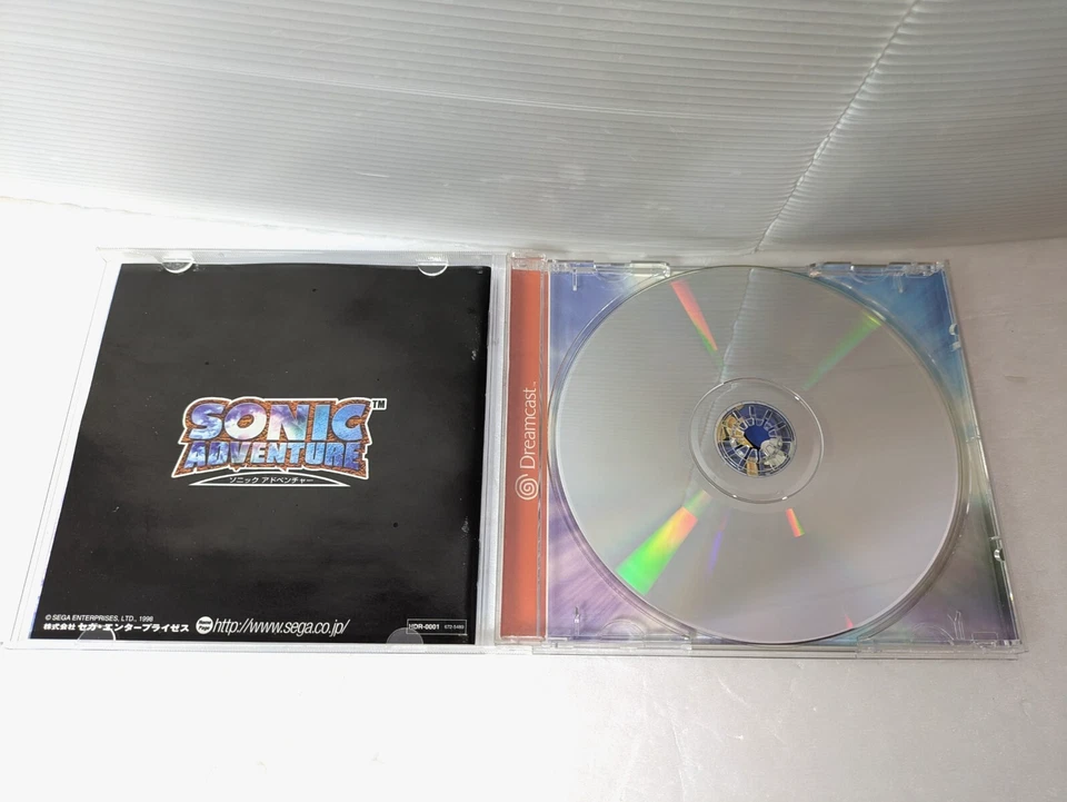 Sonic Adventure Sonic Adventure 2 set Sega Dreamcast DC japan Obi - Image 4 of 4