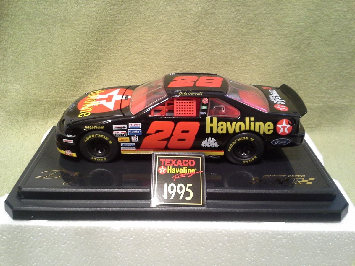 NASCAR ナスカー　TEXACO Havoline 1/24 ミニカー Davey Allison #28 Havoline Texaco- Die Cast Bank- NASCAR