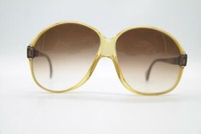 Vintage Zeiss 8073 Brown Oval Sunglasses NOS