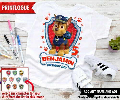 Paw Patrol Birthday Shirt,Paw Patrol 