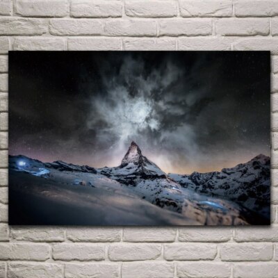 leinwand bilder matterhorn alpes 50x75 cm  