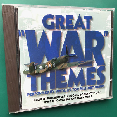 GREAT WAR THEMES Brass Military Soundtrack CD Colditz Dambusters Great Escape NM