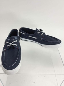 tommy hilfiger canvas boat shoes
