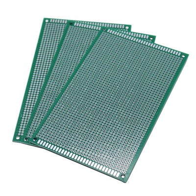Double Sided Prototype PCB 3 Pack 9x15cm Universal Circuit Board DIY