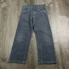 Street Property Boys Jeans Dark Blue Denim Straight Leg Size 7