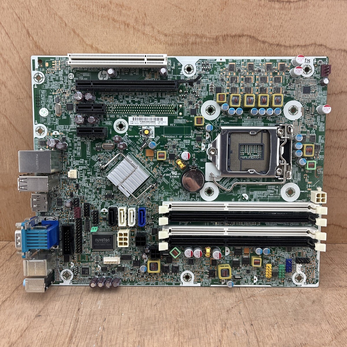 Genuine HP 6200 PRO SFF System Motherbaord LGA 1155 615114-001