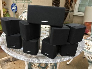 bose lifestyle acoustimass double cube speakers