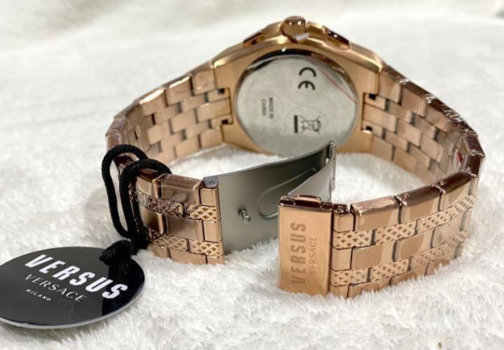 Versus Versace men's watch rose gold eBay