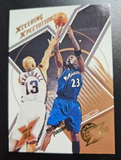MICHAEL JORDAN 2002-03 TOPPS XCEEDING XPECTATIONS #154 SP WIZARDS HOF