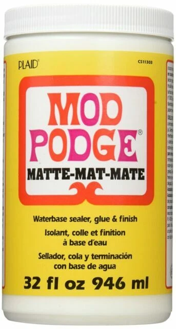 Plaid Mod Podge All in One Decoupage Glue, Sealer and Finish - Matte, 32oz.