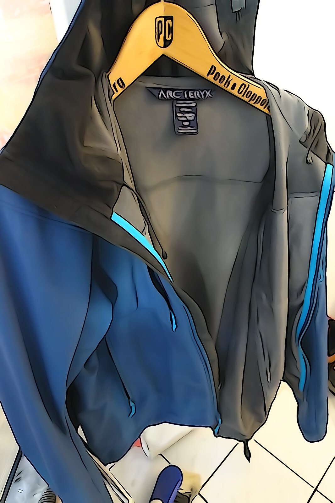 Giacca Arc'teryx color olio Beta LT chest 40"" 102 cm circonferenza petto