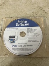 Epson Stylus Color 880/880i Printer Software cd
