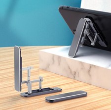 Universal Mini Metal Folding Mobile Phone Holder Stand Aluminum Alloy Invisible