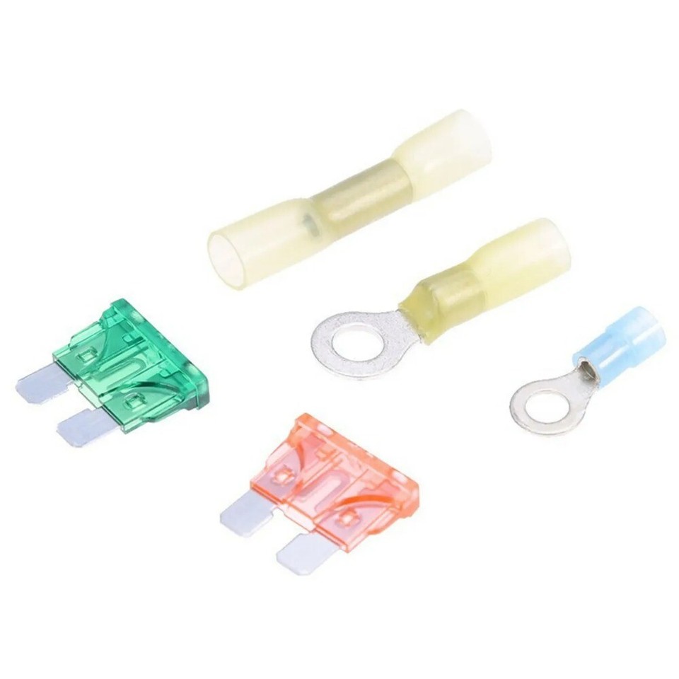 12V Car Dual Electric Engine Cooling Fan Wiring Harness 40A Relay