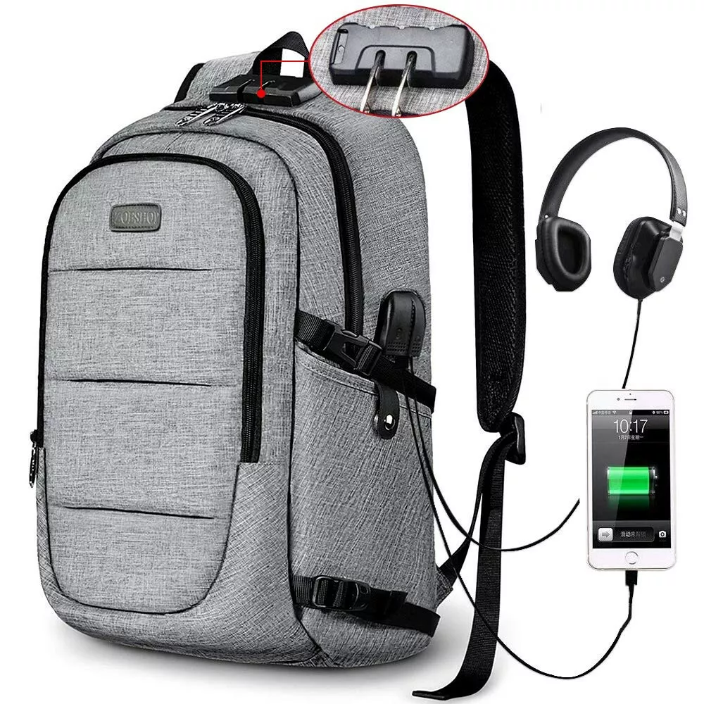 Ranvoo Laptop Backpack for School Travel Fits 15.6in Computer Durable Casual An
