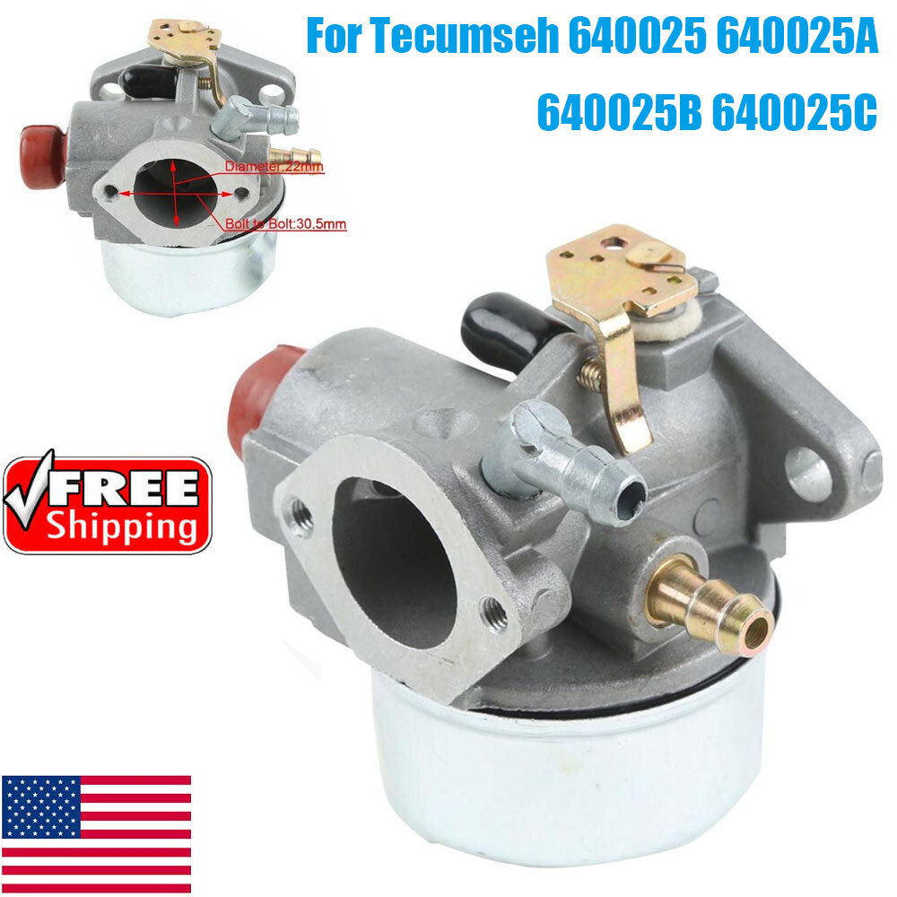 Carburetor Carb For Tecumseh 640025 640025A 640025B 640025C 5HP 6HP 6.5HP