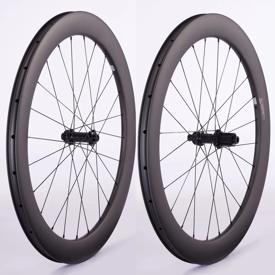 700C Cyclorcross Fahrrad Carbon Laufradsatz Gravel Rennrad Räder Scheibenbremse - Bild 3 von 4