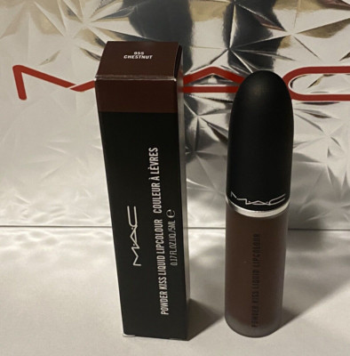 MAC Powder Kiss Liquid Lipcolour ''Chestnut'' ~ BRAND NEW
