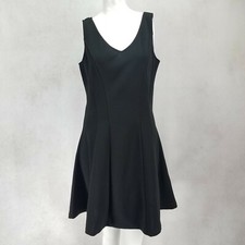 NEW Love.. Ady Nordstrom Size L Sleeveless Mini Fit & Flare Dress Black NWT $128