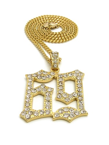 Iced Rapper TEKASHI 69 Pendant & 20